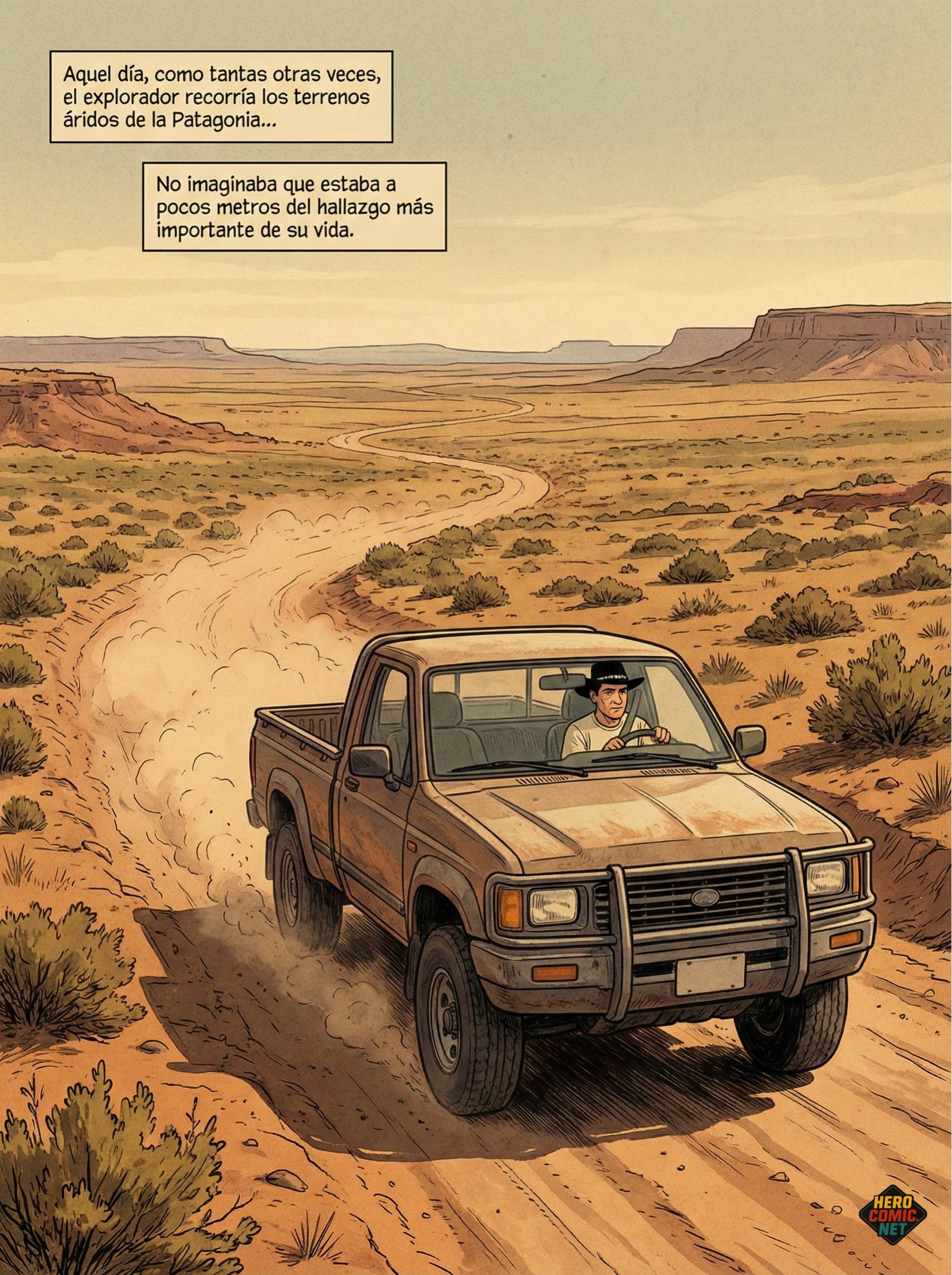 Patagonia desert landscape expedition